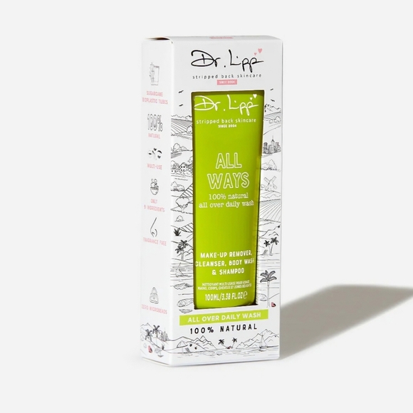 Dr. Lipp All Ways 100% Natural All Over Daily Wash 5 in 1 NIB - Picture 2 of 5